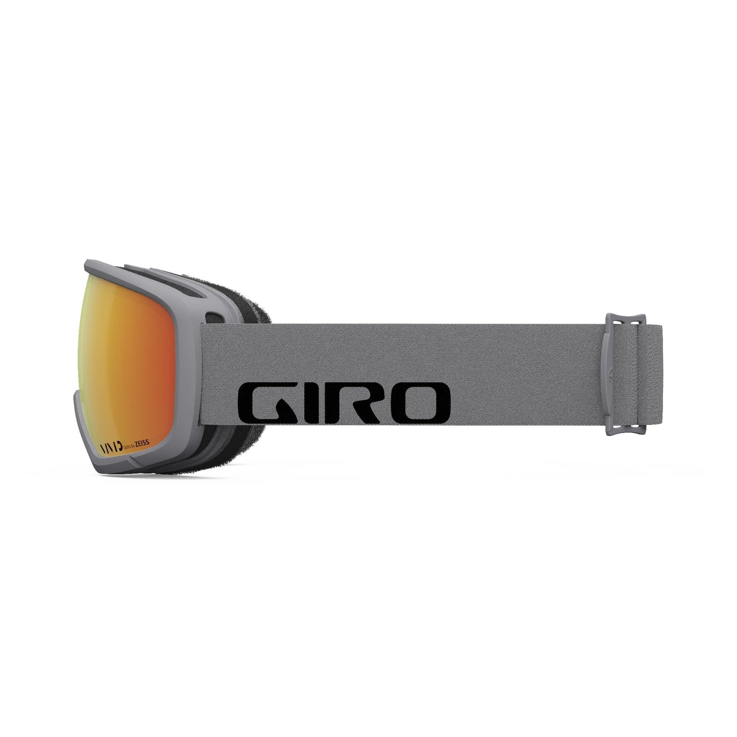 Giro Ringo Snow Goggles Grey Wordmark Vivid Ember Snow Goggles