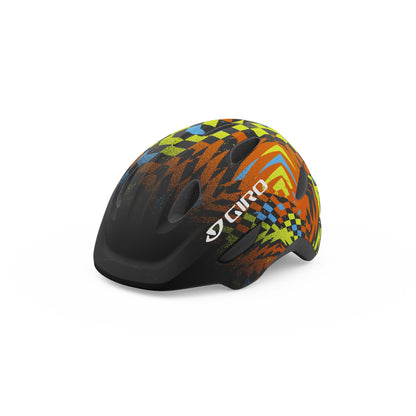 Giro Youth Scamp MIPS Helmet Matte Black Check Fade - Giro Bike Bike Helmets