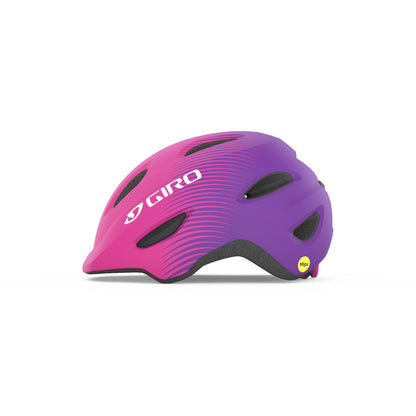 Giro Youth Scamp MIPS Helmet Matte Bright Pink Purple Fade - Giro Bike Bike Helmets