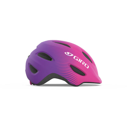 Giro Youth Scamp MIPS Helmet Matte Bright Pink Purple Fade - Giro Bike Bike Helmets