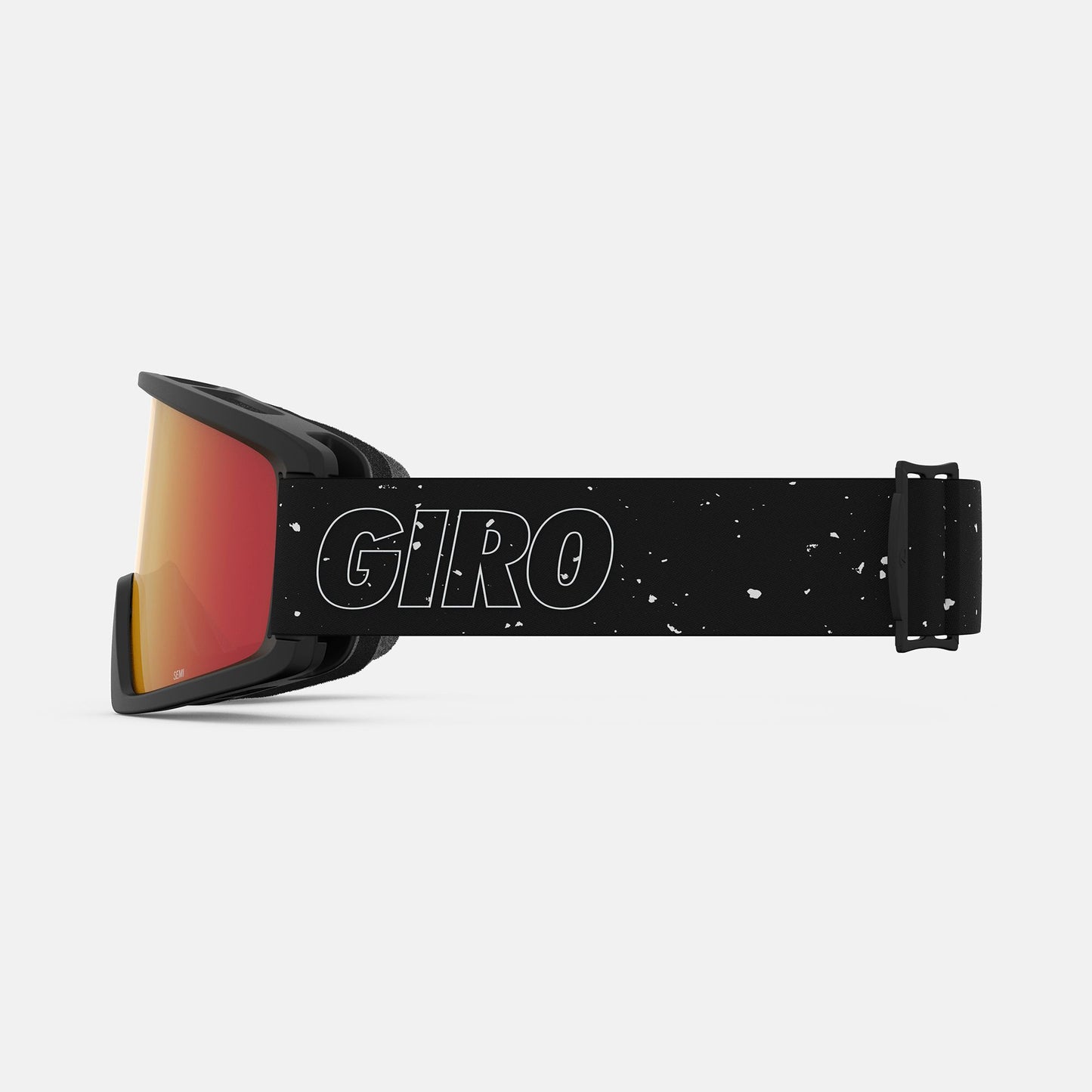Giro Semi Snow Goggle Black Mica/Amber Scarlet/Yellow Snow Goggles