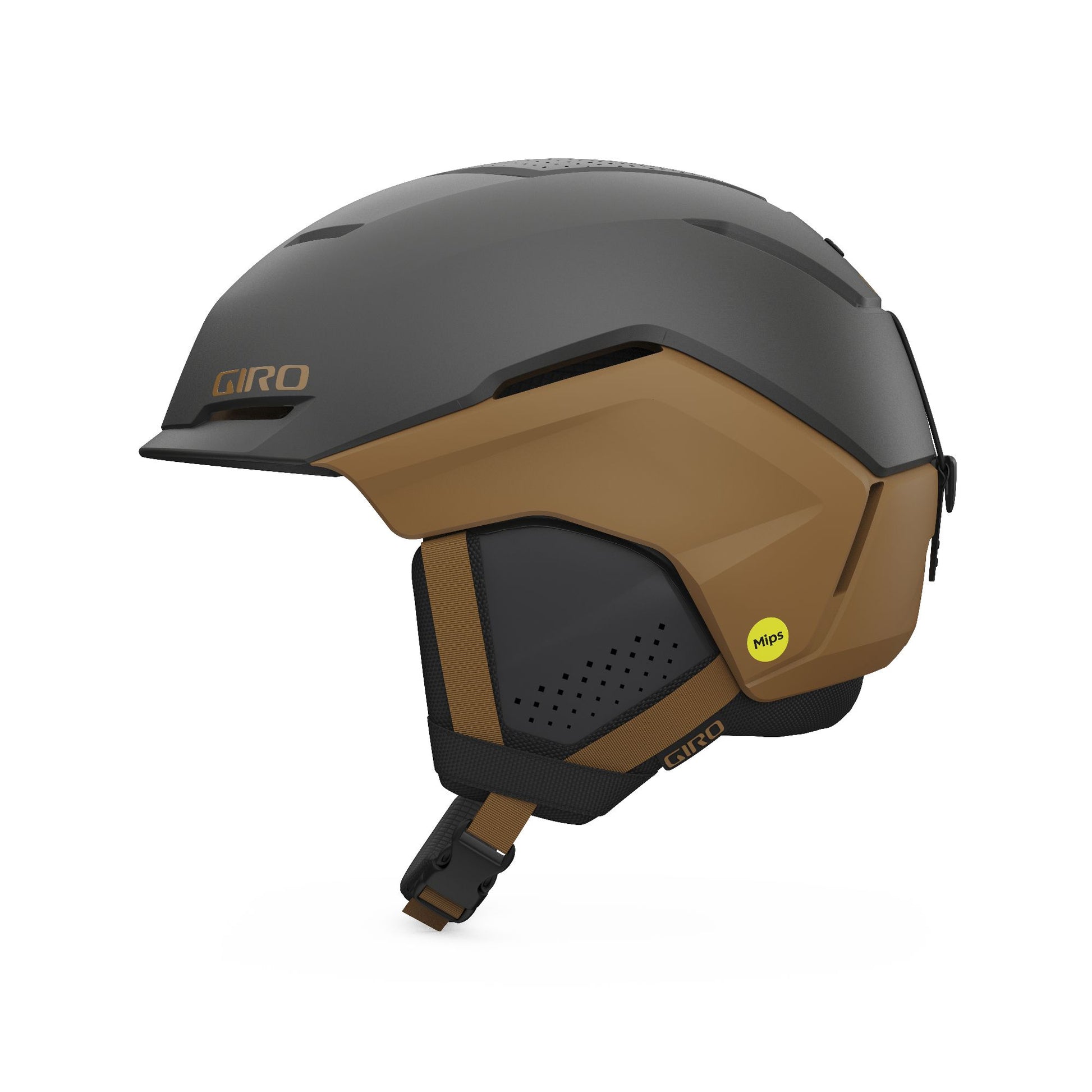 Giro Tenet MIPS Helmet Metallic Coal Tan Snow Helmets