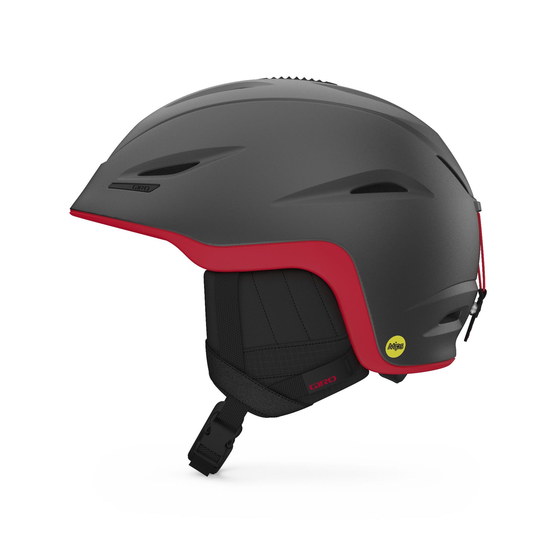 Giro Union MIPS Helmet Matte Graphite/Red Snow Helmets