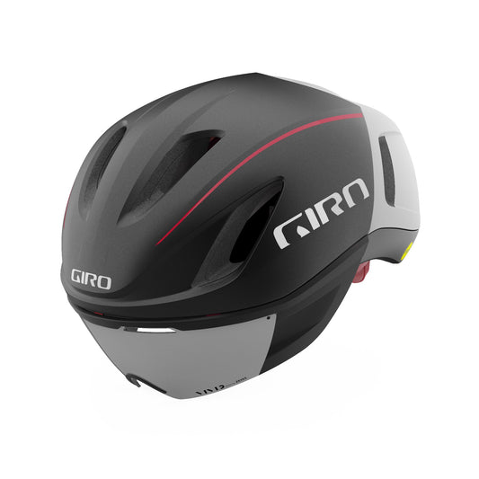 Giro Vanquish MIPS Helmet Matte Black White Bright Red Bike Helmets