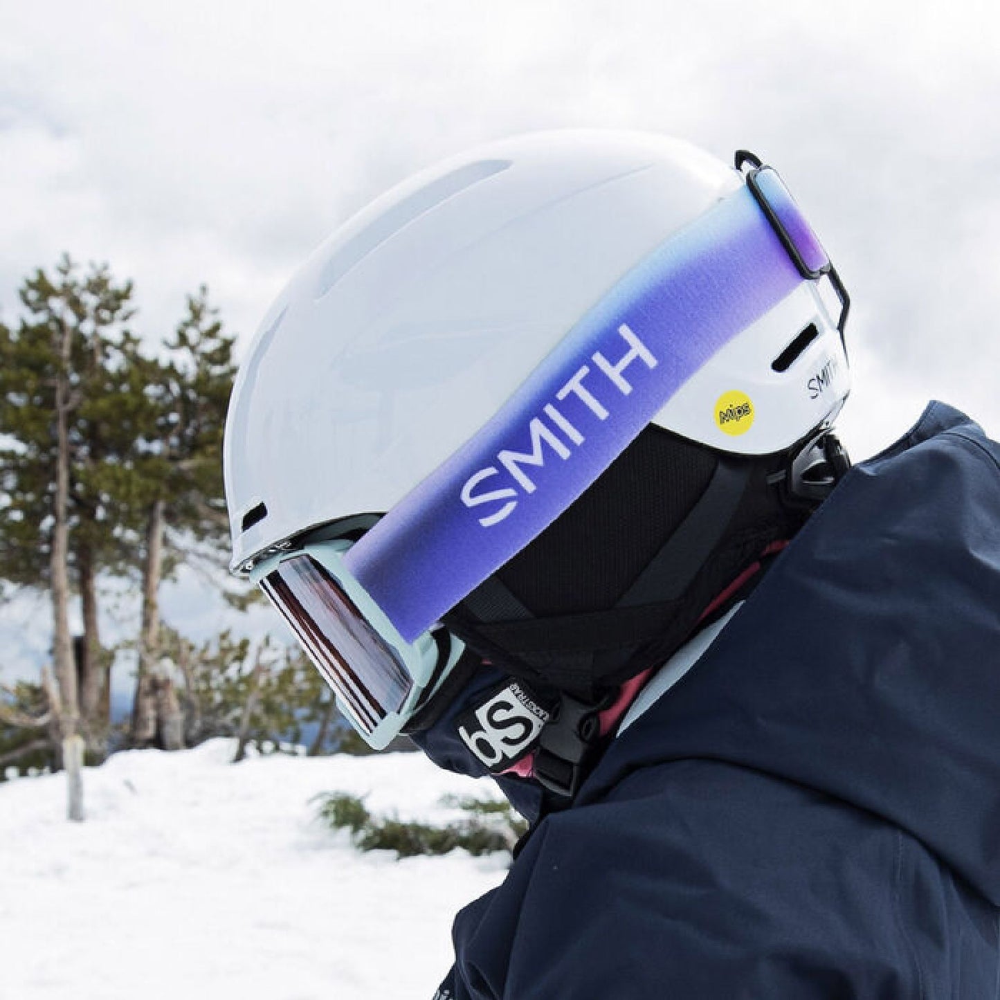 Smith Youth Glide Jr. MIPS Snow Helmet White Snow Helmets