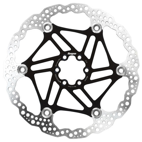 Hope Floating Rotor Floating/Wave 140mm Black - Hope Disc Rotor