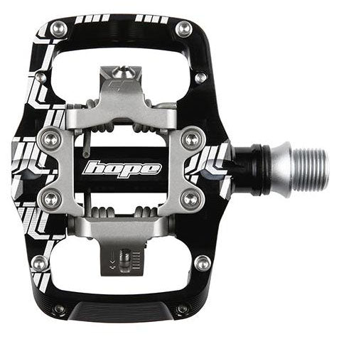 Hope Union TC Pedals - Dual Sided Clipless with Platform 9/16" Black - Hope Pedals