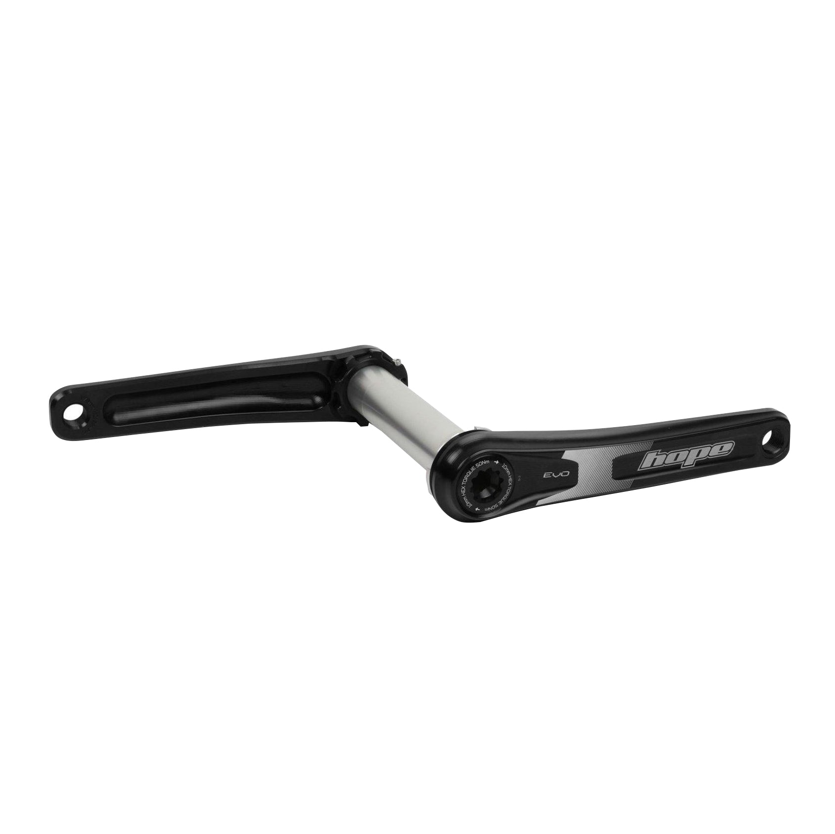 Hope Evo Crankset - 165mm Direct Mount 30mm Spindle For 135/142/141/148mm Rear Spacing BLK - Hope Cranksets and Arms