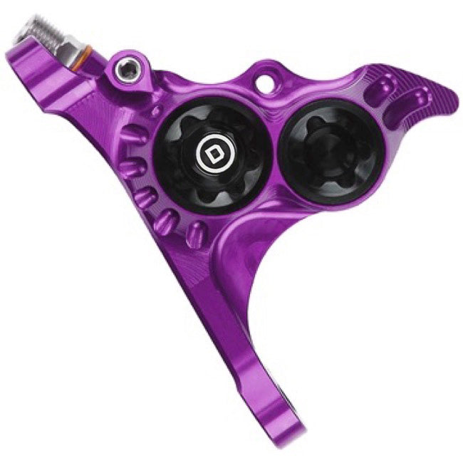 Hope RX4+ Disc Brake Caliper - Flat Mount Front +20mm DOT Type Purple - Hope Disc Brake Calipers