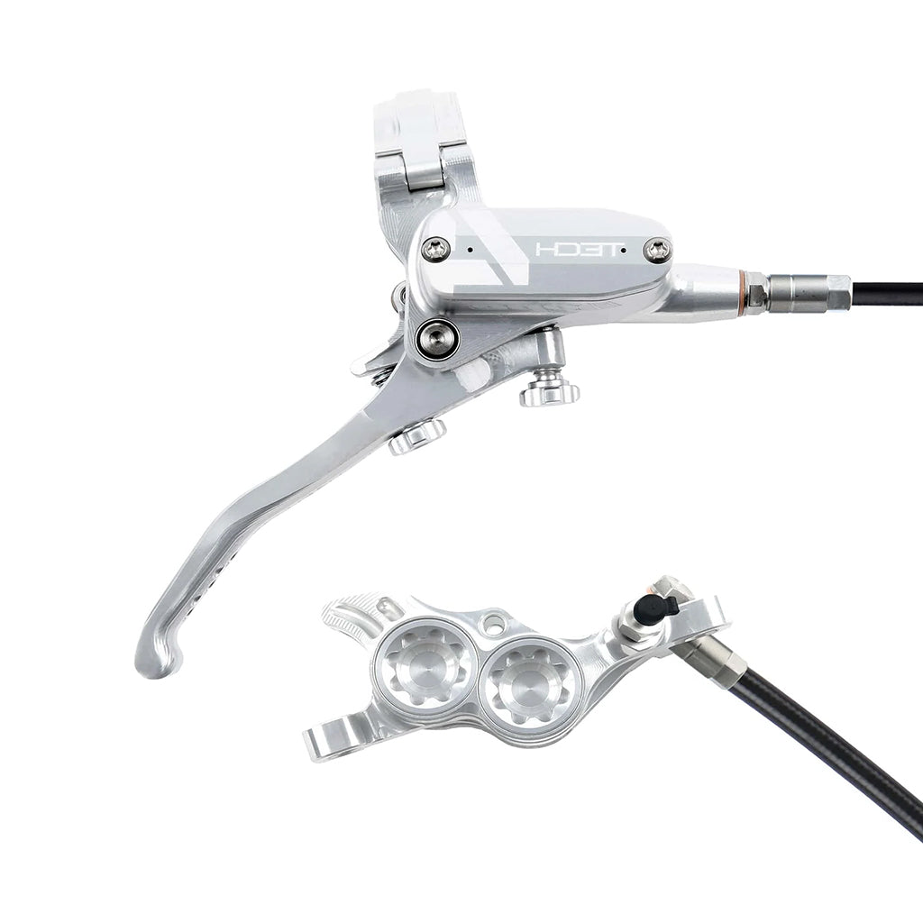 Hope Tech 4 E4 Disc Brake Right/Rear 74mm Silver/Silver - Hope Disc Brake & Lever