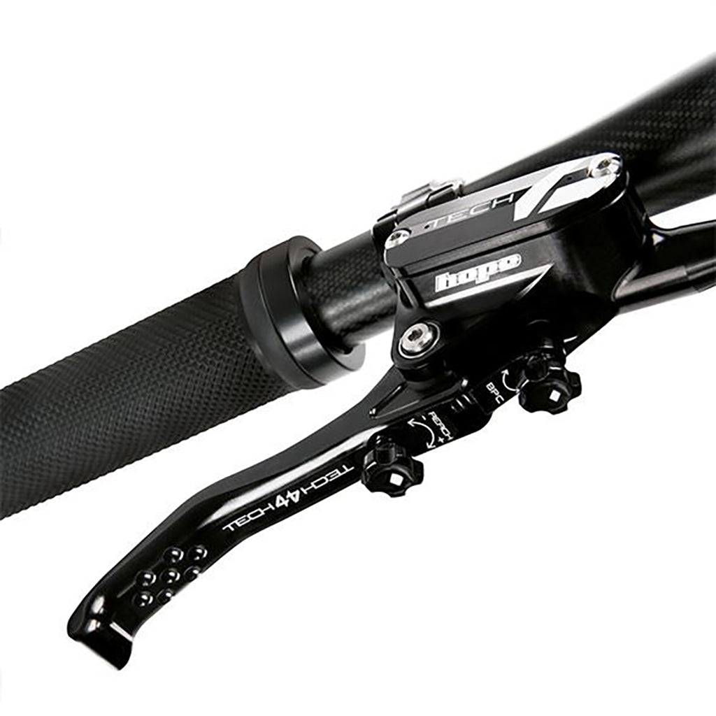 Hope Tech 4 V4 Disc Brake and Lever Set - Front Hydraulic Post Mount Black - Hope Disc Brake & Lever