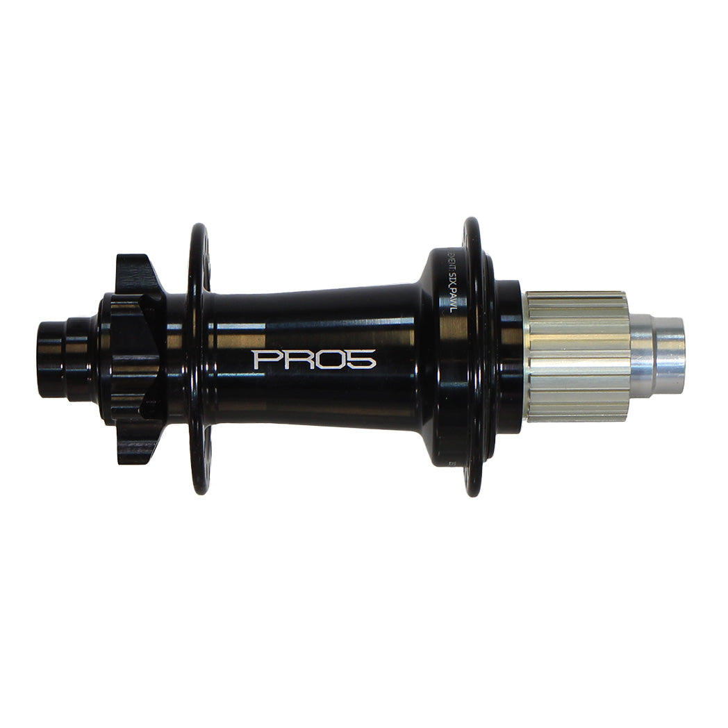 Hope Pro 5 Rear Hub - 12 x 157mm 6-Bolt Micro Spline Black 32H - Hope Rear Hub