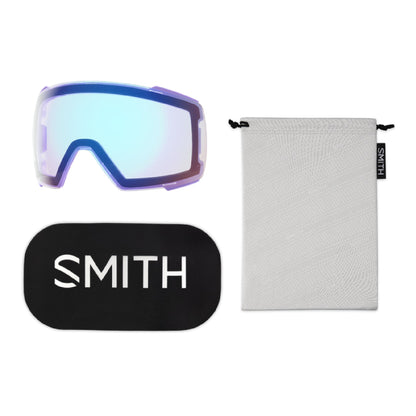 Smith I/O MAG Snow Goggle Peri Dust ChromaPop Everyday Violet Mirror - Smith Snow Goggles