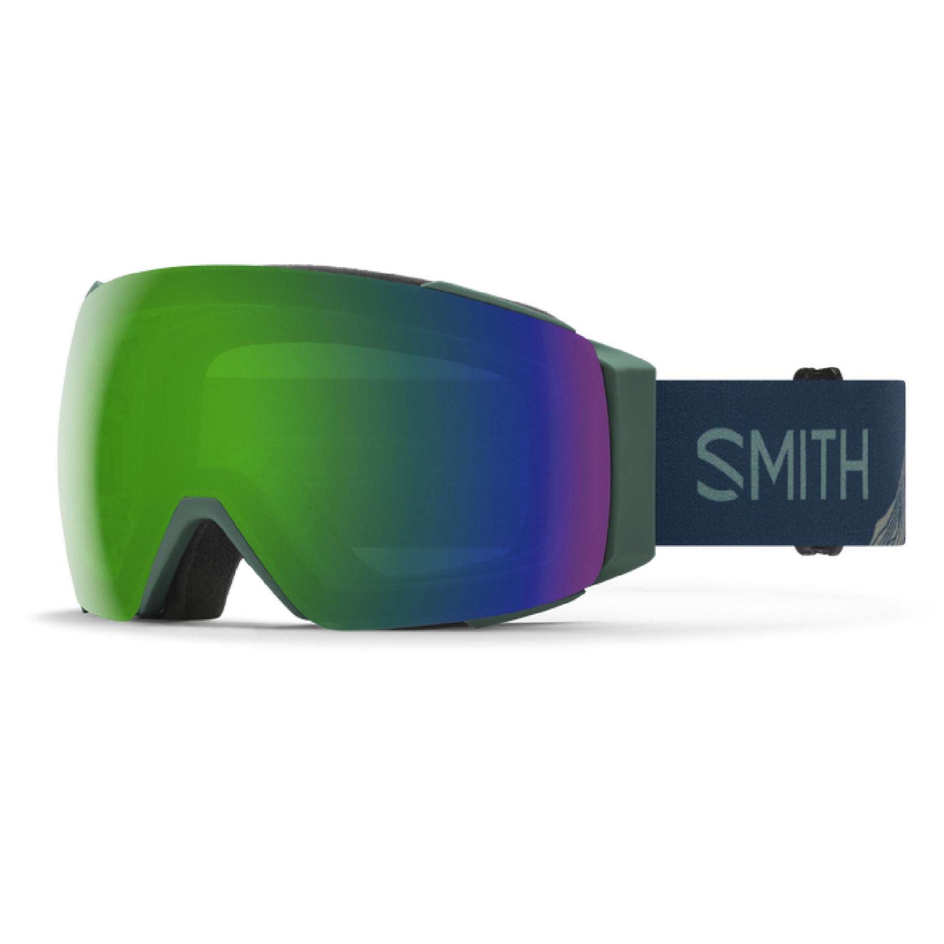 Smith I/O MAG Snow Goggle AC | Bobby Brown / ChromaPop Sun Green Mirror Snow Goggles