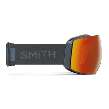 Smith I/O MAG Snow Goggle Slate ChromaPop Everyday Red Mirror - Smith Snow Goggles