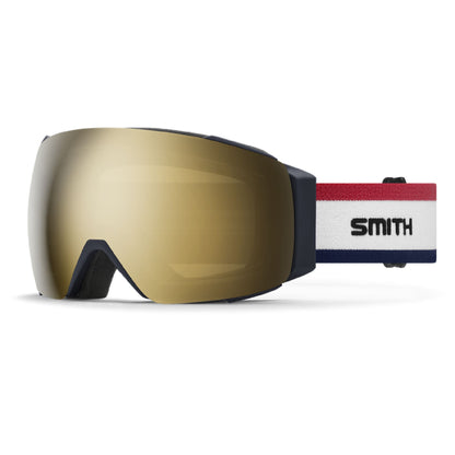Smith I/O MAG Snow Goggle Sun Valley Archive ChromaPop Sun Black Gold Mirror - Smith Snow Goggles