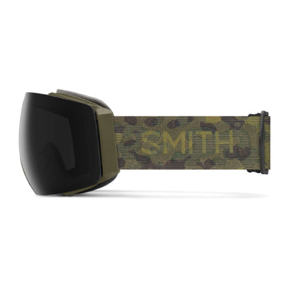 Smith I/O MAG Snow Goggle Sun Valley Archive ChromaPop Sun Black Gold Mirror - Smith Snow Goggles