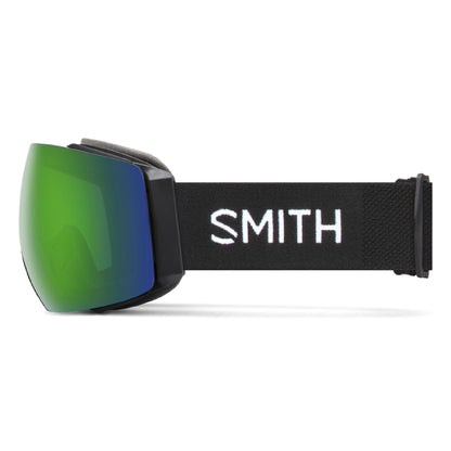 Smith I/O MAG Snow Goggle Black ChromaPop Sun Green Mirror - Smith Snow Goggles