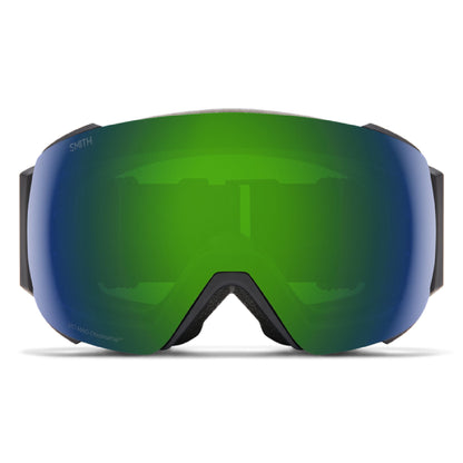 Smith I/O MAG Snow Goggle Black ChromaPop Sun Green Mirror - Smith Snow Goggles