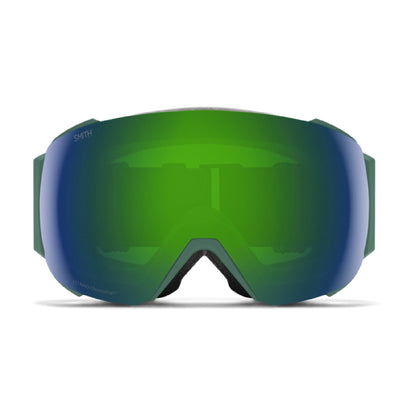 Smith I/O MAG Low Bridge Fit Snow Goggle AC | Bobby Brown ChromaPop Sun Green Mirror - Smith Snow Goggles