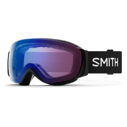 Smith I/O MAG S Snow Goggle Black ChromaPop Everyday Rose Gold Mirror - Smith Snow Goggles