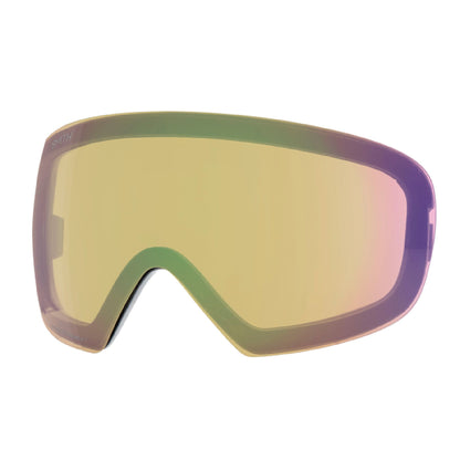 Smith I/O MAG S Snow Goggle Black ChromaPop Everyday Rose Gold Mirror - Smith Snow Goggles