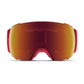Smith I/O MAG XL Snow Goggle Crimson ChromaPop Sun Red Mirror Snow Goggles