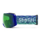 Smith I/O MAG XL Snow Goggle Lapis Brain Waves / ChromaPop Everyday Green Mirror Snow Goggles