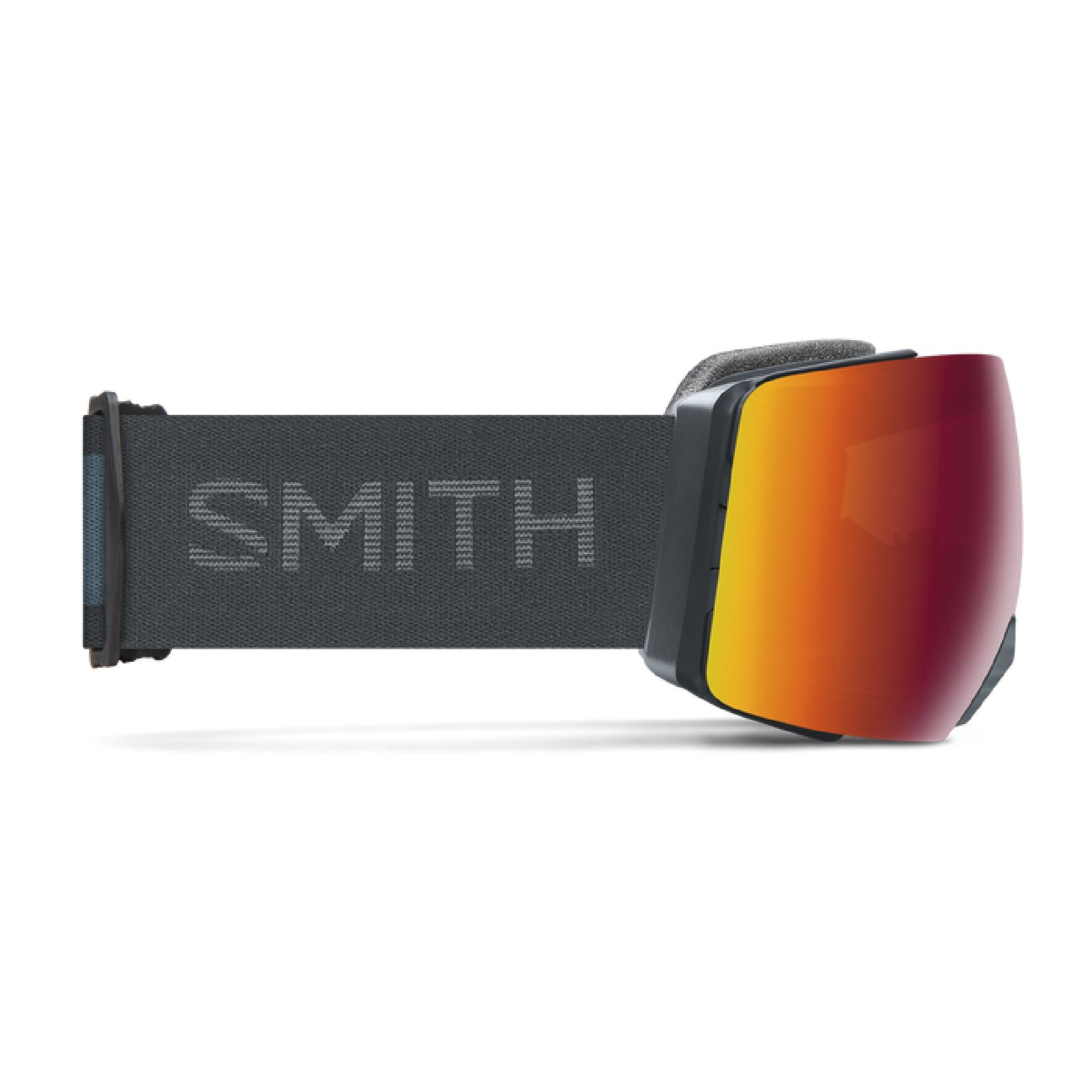 Smith I/O MAG XL Low Bridge Fit Snow Goggle Slate / ChromaPop Everyday Red Mirror Snow Goggles