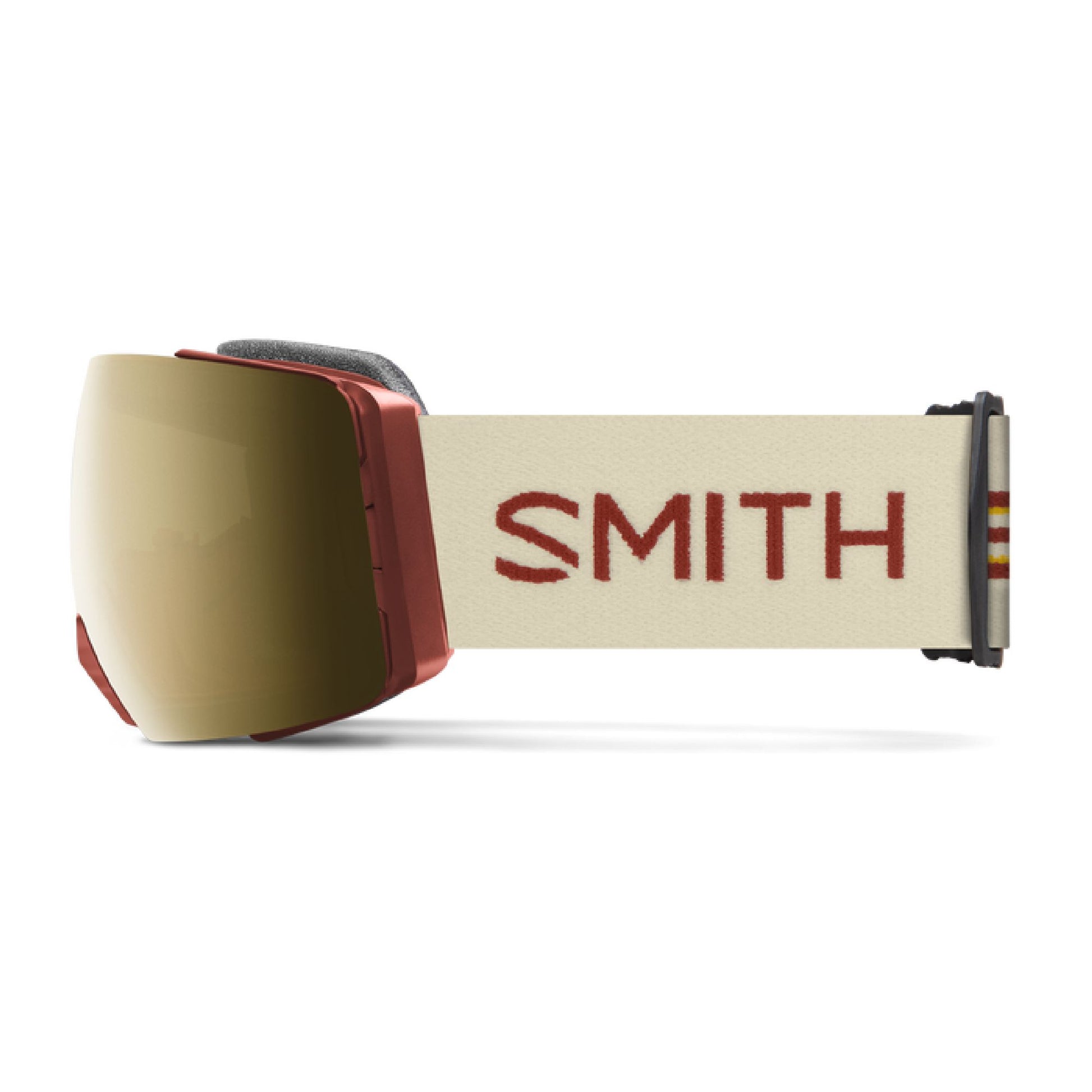 Smith I/O MAG XL Low Bridge Fit Snow Goggle Terra Slash / ChromaPop Sun Black Gold Mirror Snow Goggles