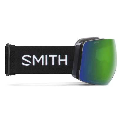 Smith I/O MAG XL Snow Goggle Black ChromaPop Sun Green Mirror - Smith Snow Goggles