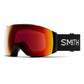 Smith I/O MAG XL Snow Goggle Black ChromaPop Sun Red Mirror Snow Goggles