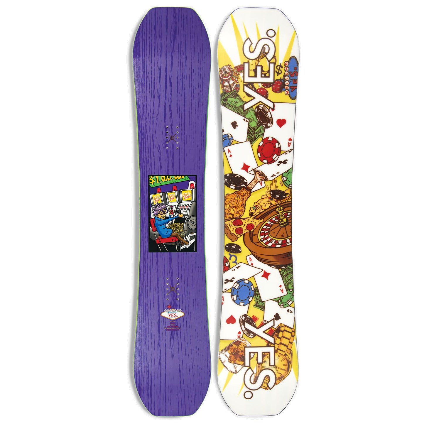 Yes Jackpot Snowboard 2024 156 Snowboards