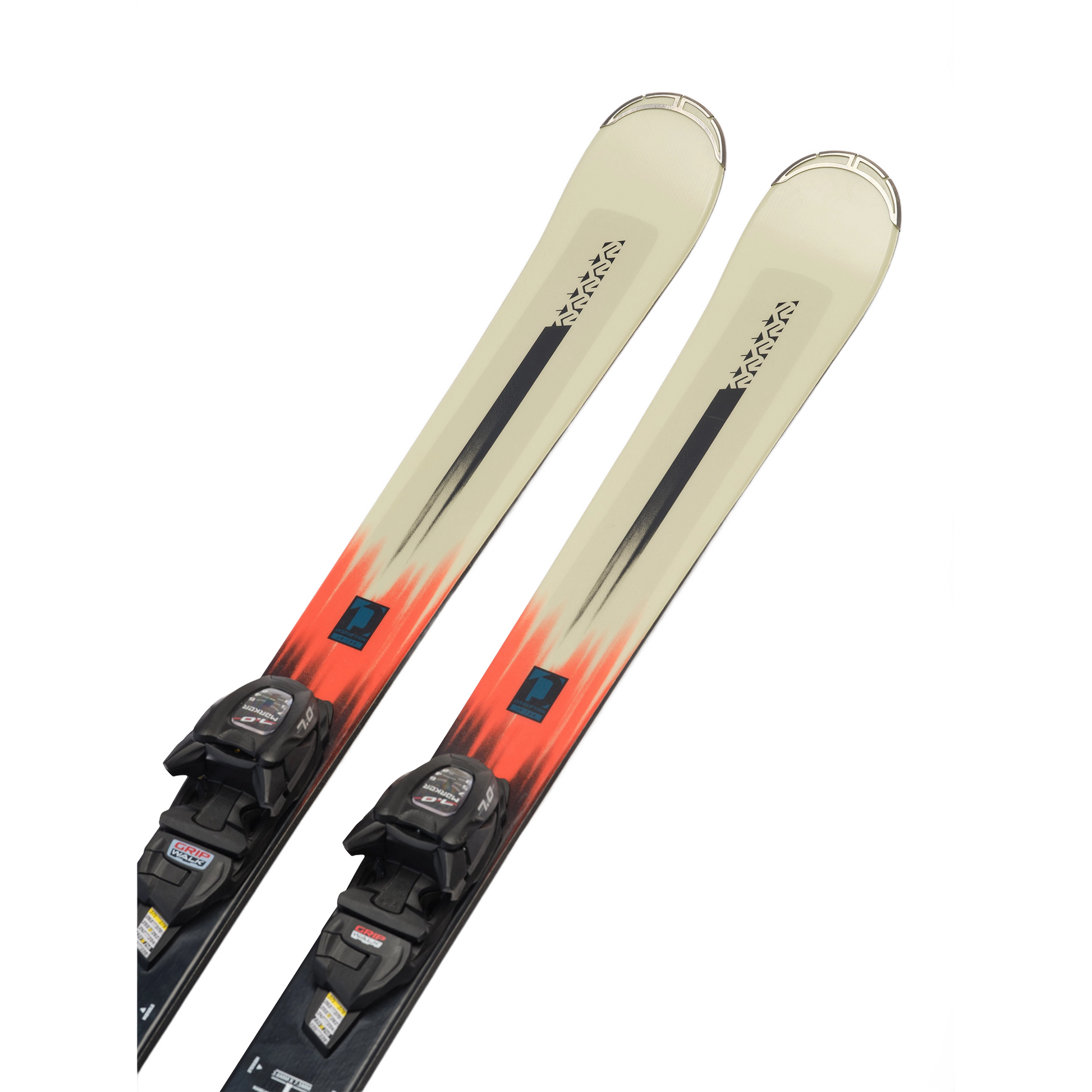 K2 Youth Disruption Jr Skis w/ FDT 7.0 Bindings 154 Skis