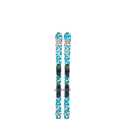 K2 Youth Luv Bug Skis w/ FDT 4.5 Bindings Skis