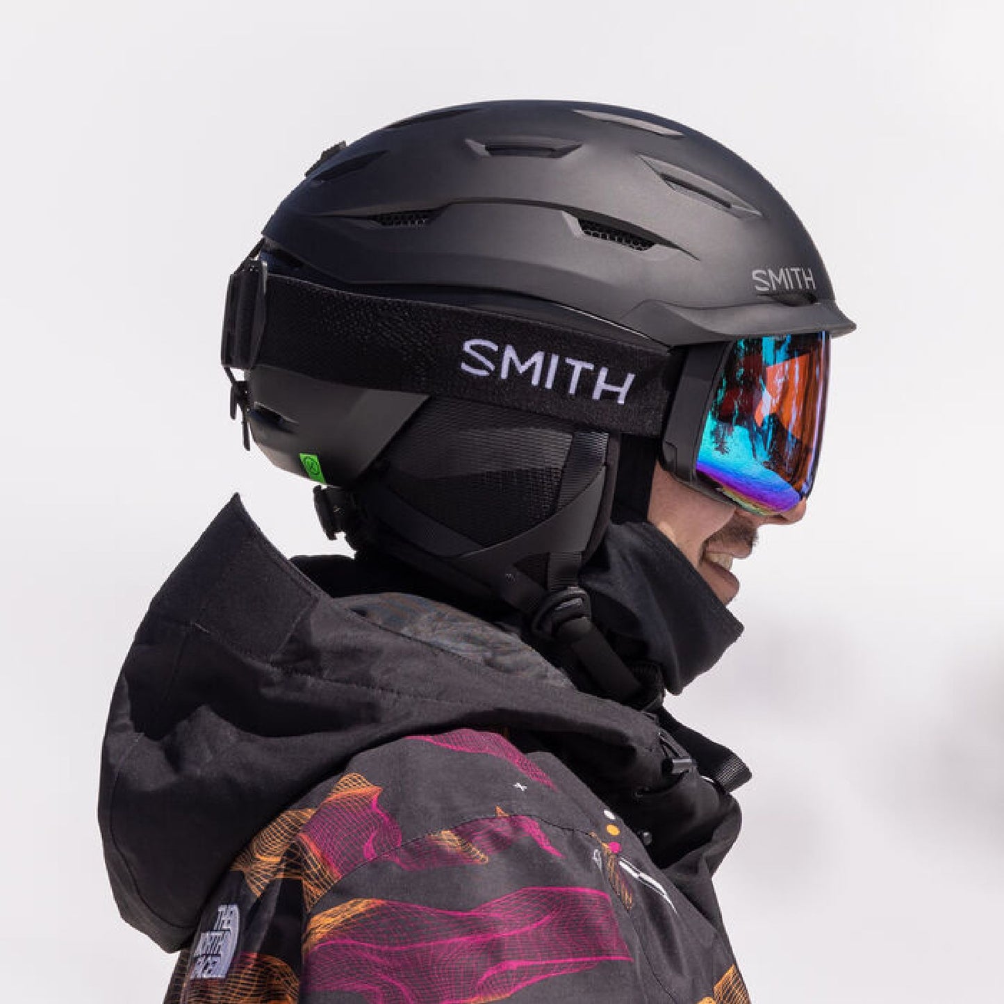 Smith Level MIPS Round Contour Fit Snow Helmet Matte Black Snow Helmets