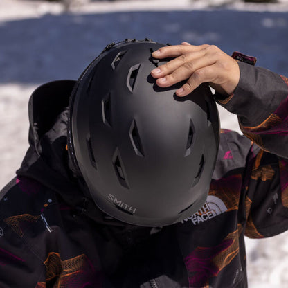 Smith Level MIPS Round Contour Fit Snow Helmet - Openbox Matte Black - Smith Snow Helmets