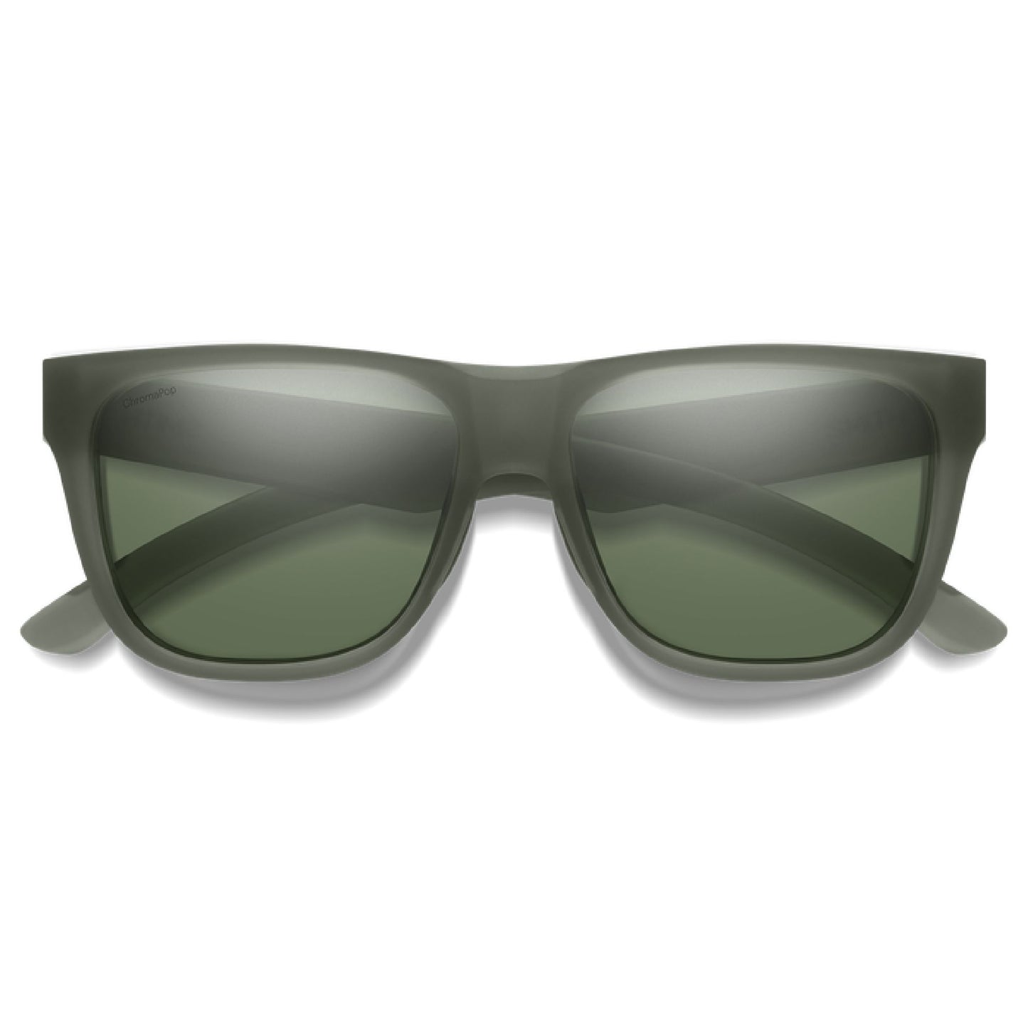 Smith Lowdown 2 Sunglasses Matte Moss Crystal / ChromaPop Polarized Gray Geen Sunglasses