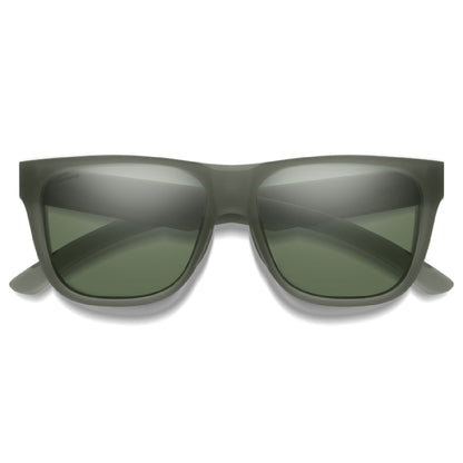 Smith Lowdown 2 Sunglasses Matte Moss Crystal ChromaPop Polarized Gray Geen - Smith Sunglasses