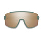 Smith Wildcat Sunglasses Matte Alpine Green / ChromaPop Rose Gold Mirror Sunglasses