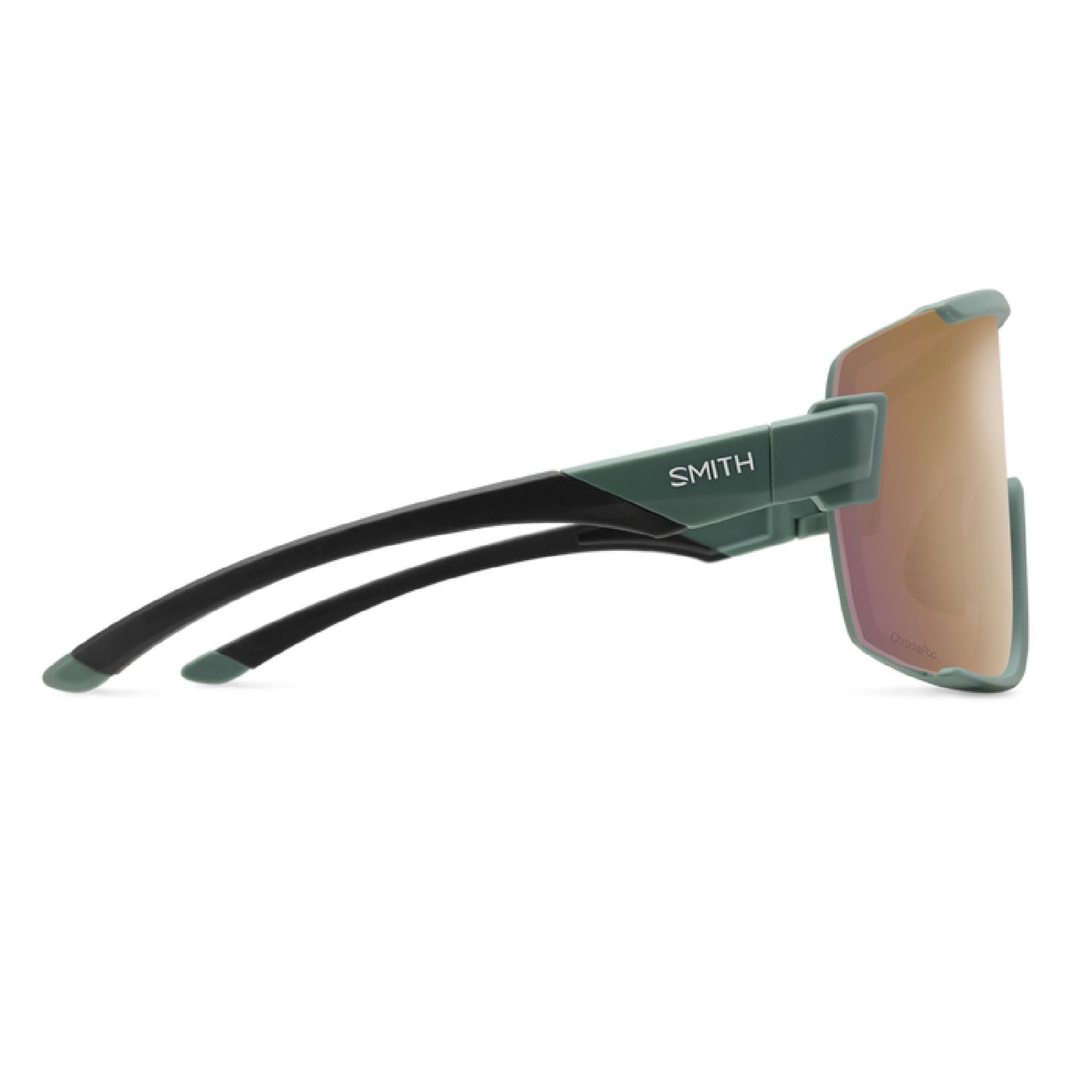 Smith Wildcat Sunglasses Matte Alpine Green / ChromaPop Rose Gold Mirror Sunglasses
