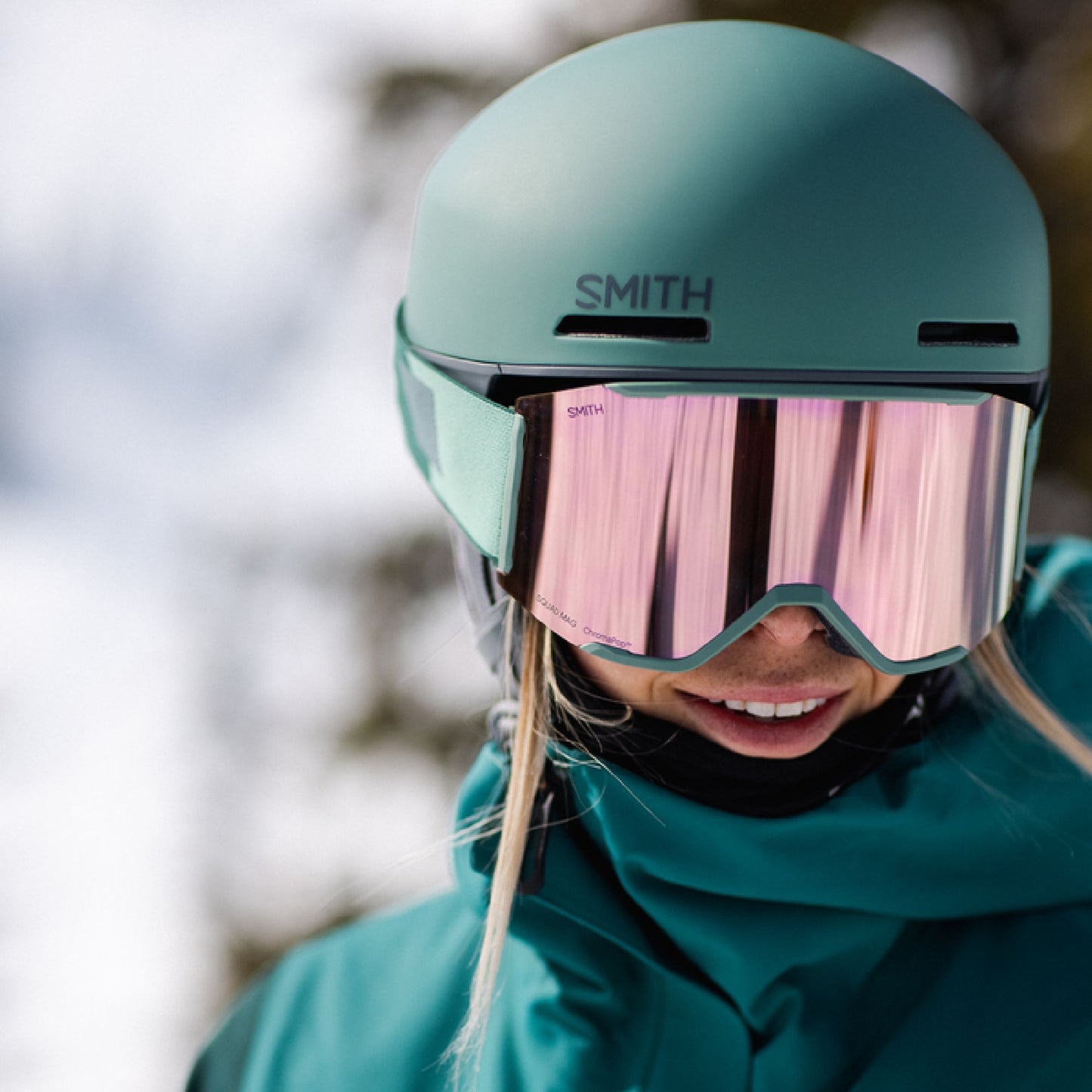 Smith Code MIPS Snow Helmet Matte Alpine Green Snow Helmets