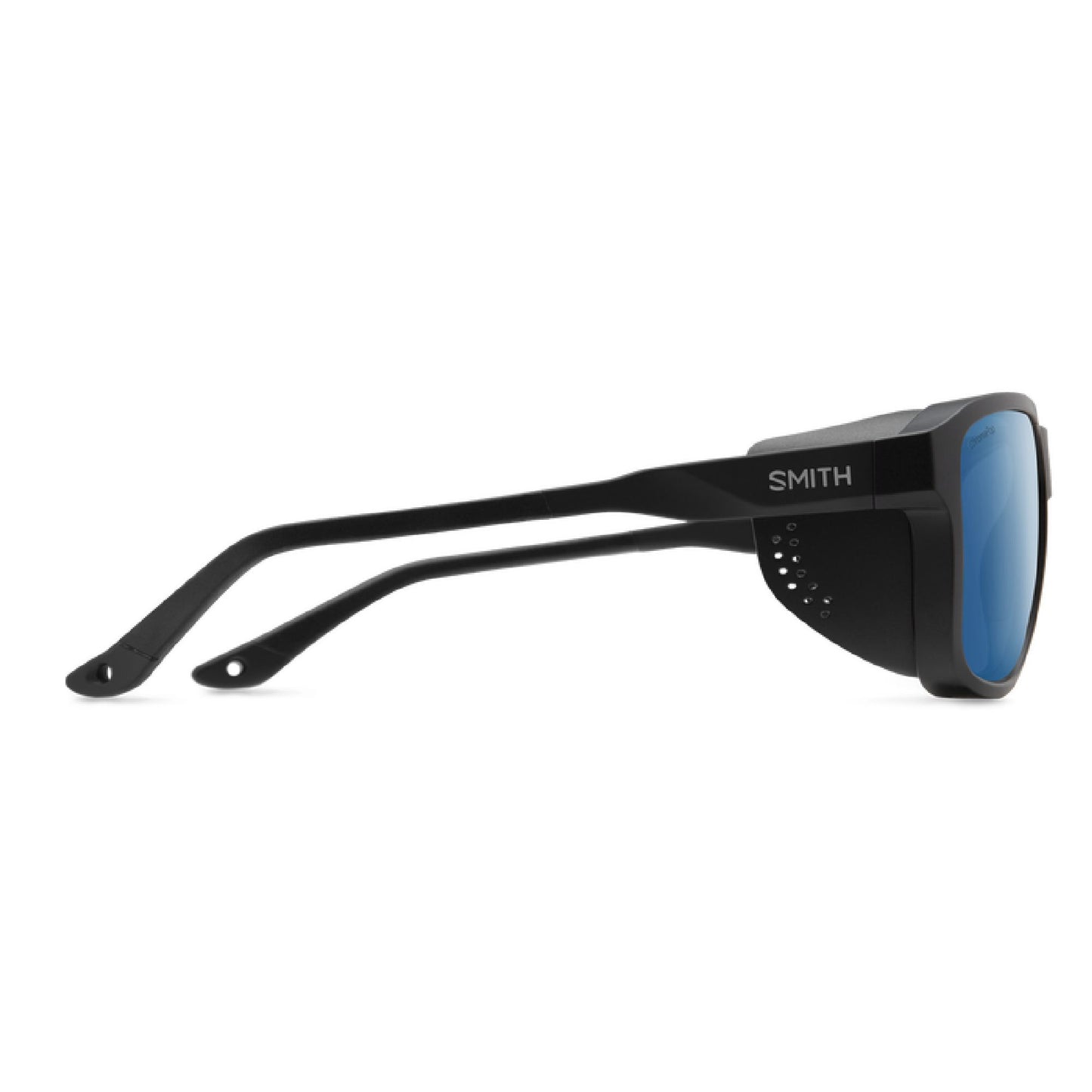 Smith Embark Sunglasses Matte Black / ChromaPop Polarized Blue Mirror Sunglasses