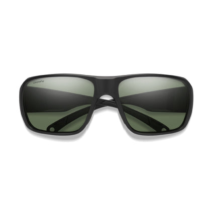 Smith Castaway Sunglasses Matte Black ChromaPop Polarized Gray Green - Smith Sunglasses