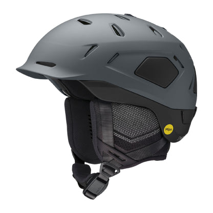 Smith Nexus MIPS Snow Helmet Matte Slate Black - Smith Snow Helmets