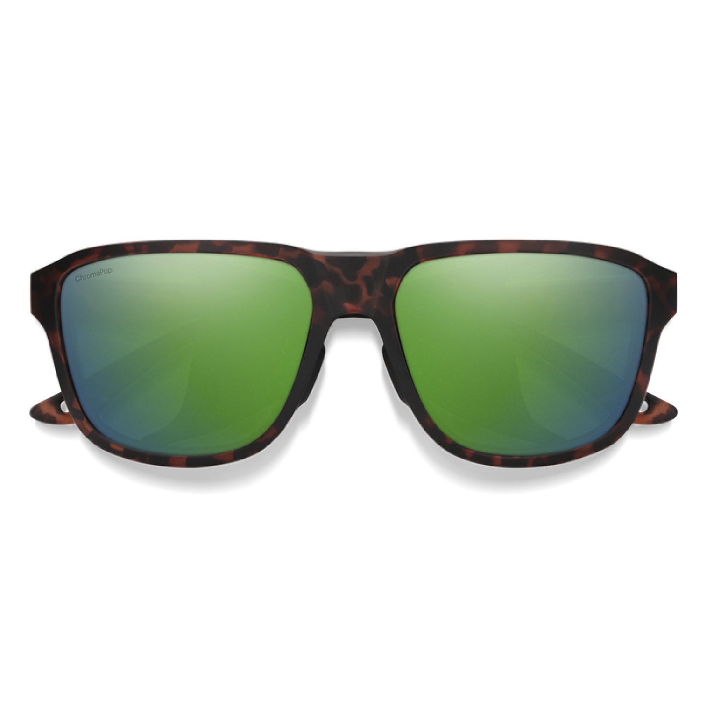 Smith Embark Sunglasses Matte Tortoise / ChromaPop Polarized Green Mirror Sunglasses