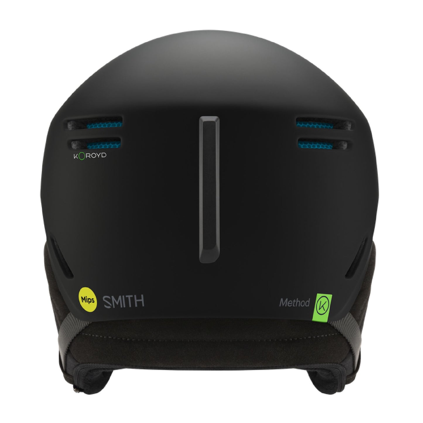 Smith Method MIPS Round Contour Fit Snow Helmet Matte Black Snow Helmets