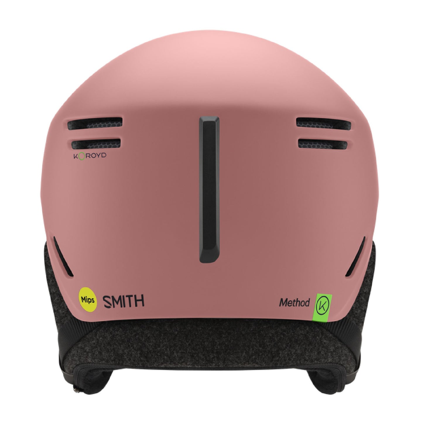 Smith Method MIPS Round Contour Fit Snow Helmet Matte Chalk Rose Snow Helmets