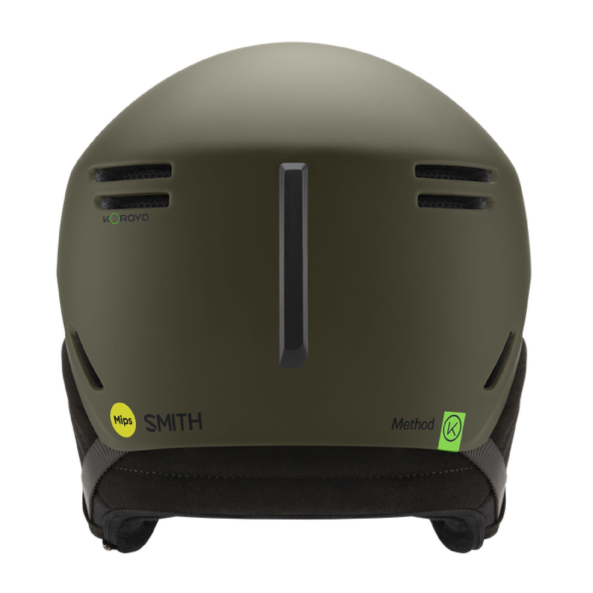 Smith Method MIPS Round Contour Fit Snow Helmet Matte Forest Snow Helmets
