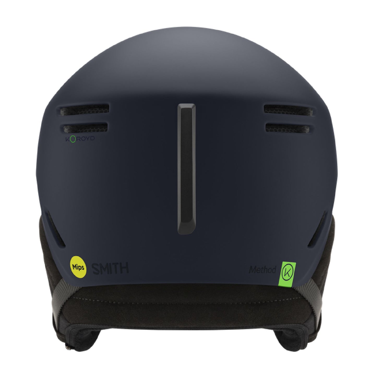 Smith Method MIPS Round Contour Fit Snow Helmet Matte Midnight Navy Snow Helmets